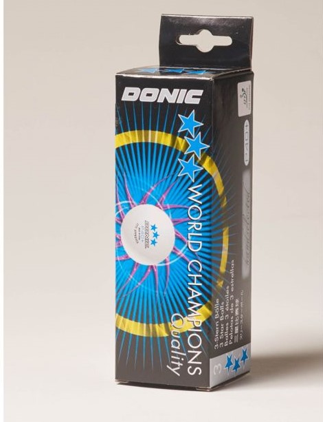Donic P40+ 3* (3 шт) ABS